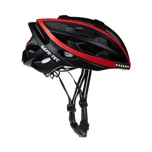 Safe-Tec  TYR Black Red XL (61cm - 63cm)