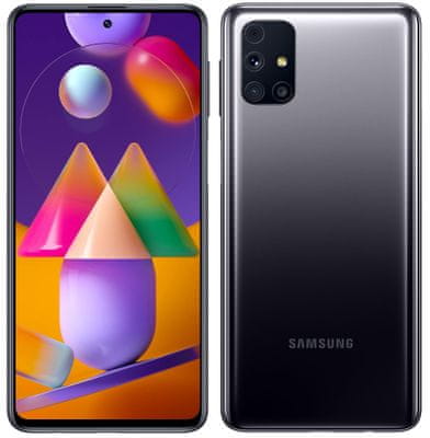 Samsung Galaxy M31, veľký displej, štvornásobný makro ultraširokouhlý fotoaparát, NFC, čítačka odtlačkov prstov, extrémna batérie, veľkokapacitná, dlhá výdrž, 8jadrový procesor.