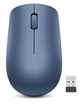 Optická bezdrôtová myš Lenovo 530 Wireless Mouse, Abyss Blue (GY50Z18986) pohodlná dlhá životnosť vysoká presnosť