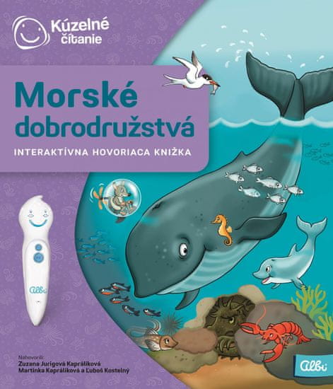 Albi KÚZELNÉ ČÍTANIE Kniha Morské dobrodružstvá