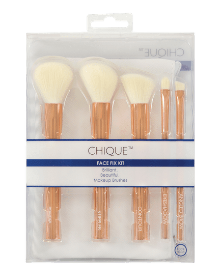 Royal & Langnickel Chique Rose Gold Face Fix Kit Sada kozmetických štetcov