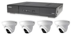 Avtech Kamerový set 1x DVR DGD1005AV a 4x 2Mpx Dome kamera DGC1004XFT + 2x napájací zdroj ZADARMO!