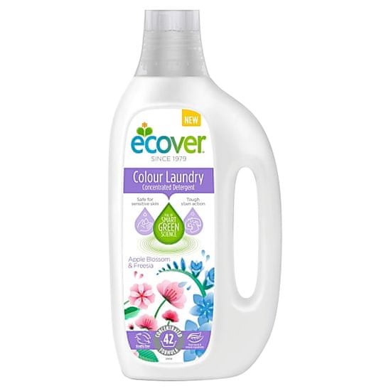 Ecover prací gél COLOR 1,5 L, 42pd, koncentrovaný