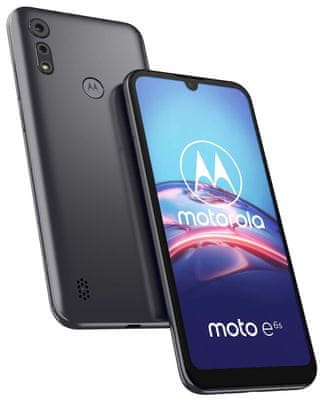 Motorola E6s Plus, duálny fotoaparát, čítačka odtlačkov prstov, 8-jadrový procesor, veľký displej