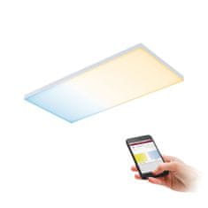 Paulmann Paulmann LED Panel SmartHome Zigbee Velor meniteľná biela 595x295mm 15,5W 2.700K 798.27 79827