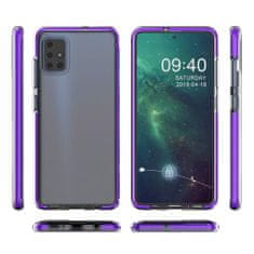 MG Spring Case silikónový kryt na Samsung Galaxy A21s, čierny