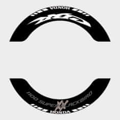SEFIS dvojdielne polepy na kolesá HONDA CBR1100XX SUPER BlackBird