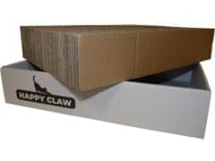 HappyClaw Škrabadlo M - biela – 34x26x7 cm