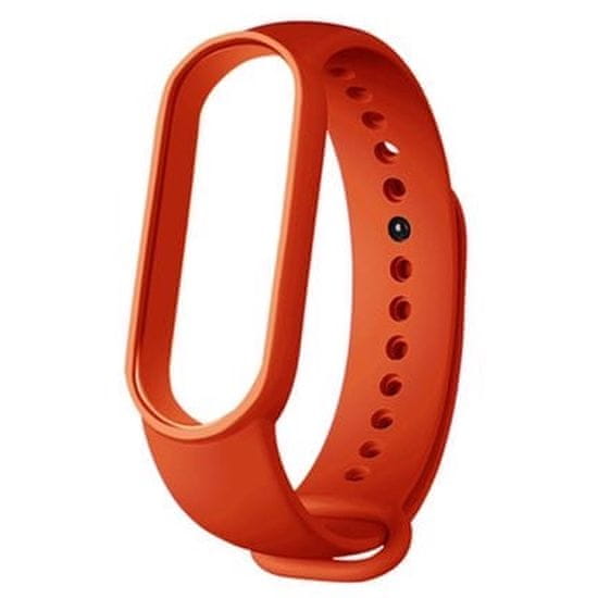 BStrap Silicone remienok na Xiaomi Mi Band 5/6/7, orange