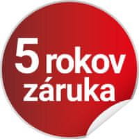 Predĺžená záruka na 5 rokov