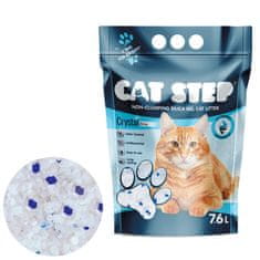 CAT STEP Crystal Blue silikátové stelivo 3,34 kg / 7,6 L