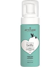 Attitude Blooming Belly Prírodný penivý gél na čistenie tváre nielen pre tehotné s arganom, 150 ml