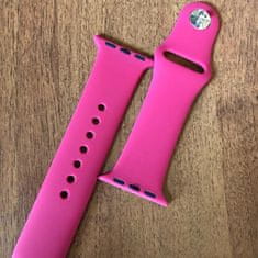 4wrist Silikónový remienok na Apple Watch – Barbie ružová 38/40/41 mm – S/M