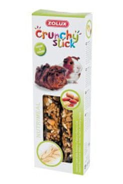 Zolux Pochúťka Crunchy STICK arašidy / ovos pre morča