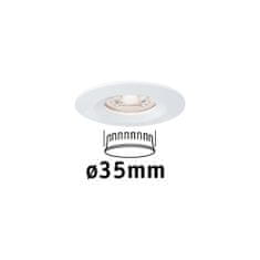 Paulmann Paulmann LED vstavané svietidlo Nova mini nevýklopnou IP44 1x4W 2700K biela mat 230V 942.98 94298