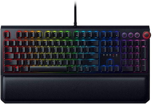 BlackWidow Elite, Razer Orange, US (RZ03-02621800-R3M1) mechanická herná klávesnica RGB podsvietená drôtová usb