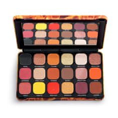 Makeup Revolution Paletka očných tieňov Forever Flawless Fire (Eye Shadow Palette) 19,8 g