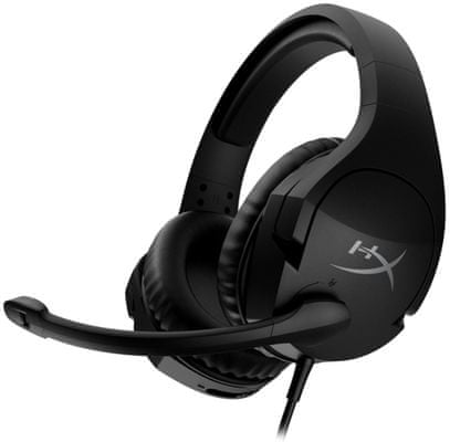 Slúchadlá Kingston HyperX Cloud Stinger S (HHSS1S-AA-BK/G), 50mm meniče, headset, pohodlné, sklápací mikrofón, otočné náušníky