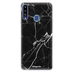 iSaprio Silikónové puzdro - Black Marble 18 pre Samsung Galaxy A20s