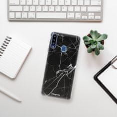 iSaprio Silikónové puzdro - Black Marble 18 pre Samsung Galaxy A20s