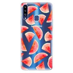 iSaprio Silikónové puzdro - Melon Pattern 02 pre Samsung Galaxy A20s