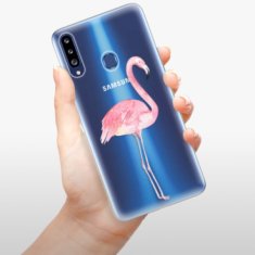 iSaprio Silikónové puzdro - Flamingo 01 pre Samsung Galaxy A20s