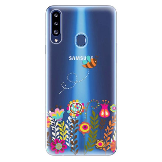 iSaprio Silikónové puzdro - Bee 01 pre Samsung Galaxy A20s