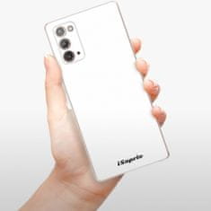 iSaprio Silikónové puzdro - 4Pure - bílý pre Samsung Galaxy Note 20