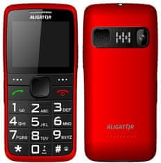 Aligator A675 Senior Red - rozbalené