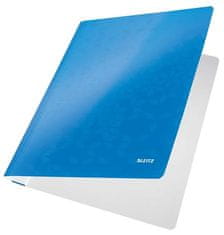 LEITZ Dosky s rýchloviazačom "WOW", modrá, lesklé, polaminovaný kartón, A4 30010036