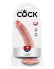 Pipedream King Cock 7" Cock dildo flesh