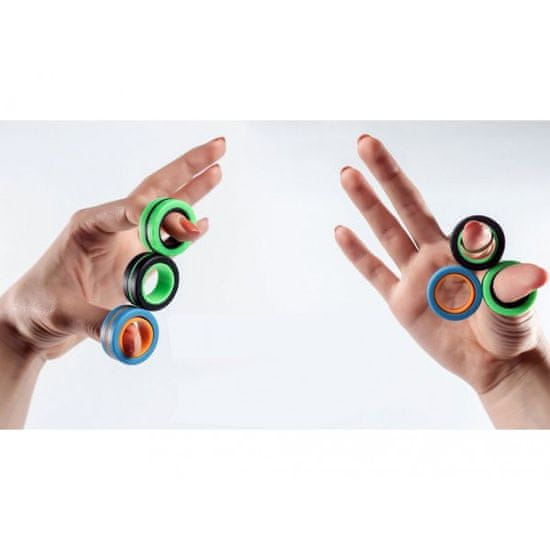 commshop Magnetic rings - fidget spiner novej generácie