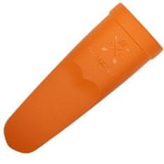 Morakniv 13501 Eldris Burnt Orange nôž na krk 5,9 cm, oranžová, guma/plast, plastové puzdro