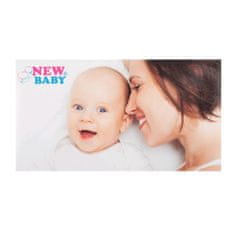 NEW BABY Polovystužená dojčiace podprsenka Eva čierna - 70F