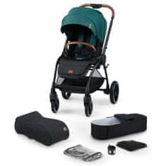 Kinderkraft EVOLUTION COCOON 2IN1 midnight green 2020 - použité