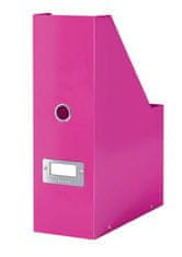 LEITZ Zakladač "Click&Store", ružová, PP/kartón, 95 mm