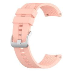 BStrap Silicone Cube remienok na Huawei Watch GT 42mm, sand pink