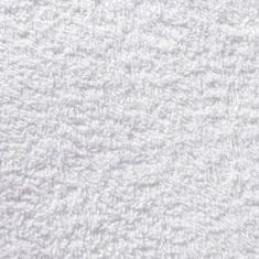 Vidaxl Uteráky pre hostí 25 ks, bavlna 350 g/m2, 30x50 cm, biele