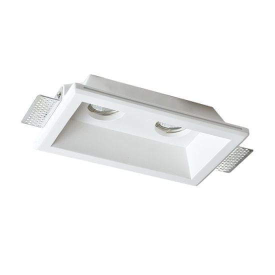 ACA ACA Lighting Gypsum zapustené bodové sadrové svietidlo G90102C