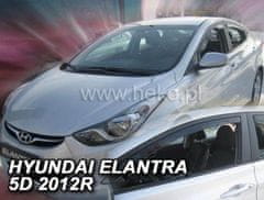 HEKO Deflektory okien Hyundai Elantra 2010-2015 (predné)