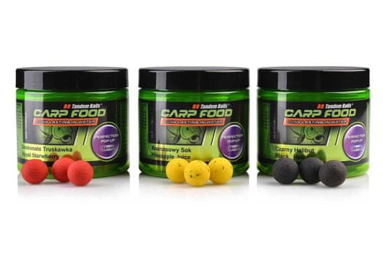 Tandem Baits 16mm plávajúce boilies Pop Up Carp Food Perfection 90g - ananásový džú