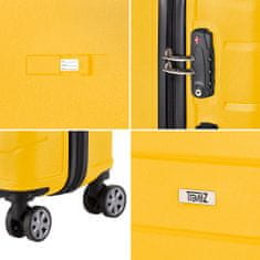 TRAVEL Z Sada kufrov Big Bars Yellow 3-set