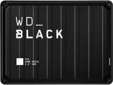 Externý disk WD Black P10 - 2TB (WDBA2W0020BBK-WESN) hardvérové šifrovanie USB 3.1 Gen 1