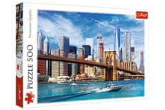 Trefl Puzzle Výhľad na New York 500 dielikov 48x34cm v krabici 40x26,5x4,5cm Cena za 1ks