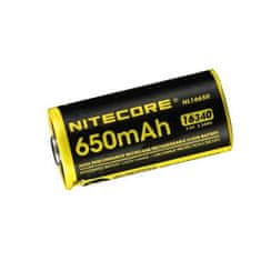 Nitecore 16340 nabíjateľná USB batéria 3,6V 680mAh 1ks (RCR123USB) 