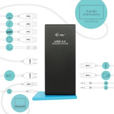 I-TEC USB 3.0 / USB-C Dual HDMI Docking Station U3DUALHDMIDOCK