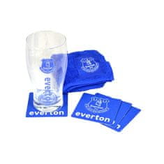 FOREVER COLLECTIBLES Sklenený pohár / minibar set EVERTON F.C.