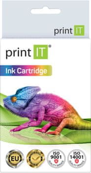 Print IT CLI-571C XL azúrová pre tlačiarne Canon (PI-697)