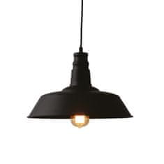 ACA ACA Lighting Vintage závesné svietidlo KS1290P36T1BK