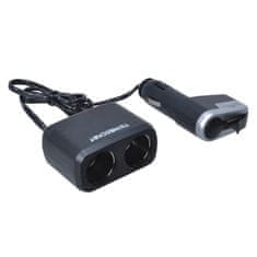 Automax Rozdvojka zapaľovača 12V / 24V, s USB